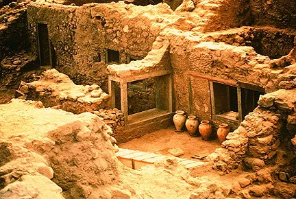 Excavation site of Akroteri