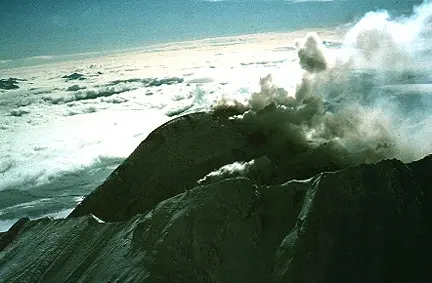 Bezymianny volcano