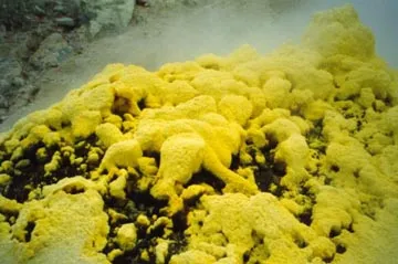 Another, closer view of the sulfer