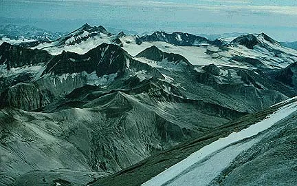 Katmai from the summit of Griggs