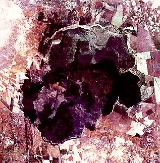 Lava flows of Menengai