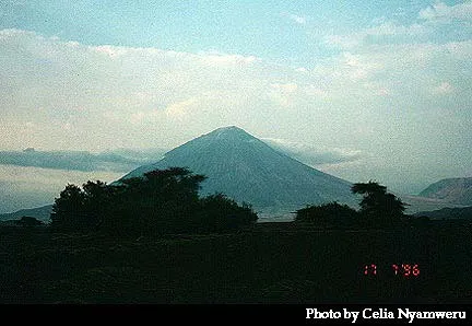 View of the cone from the north