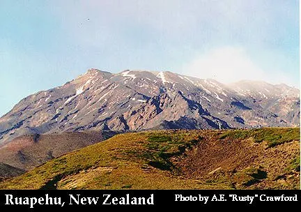 Ruapehu volcano