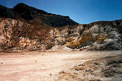 wall of the Stefanos explosion sink