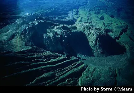 El Caliente vent of Santiaquito