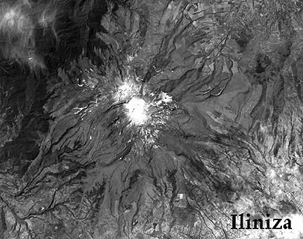 top view of illiniza