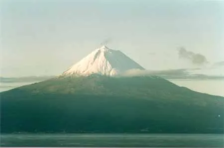 A view of Pico from afar