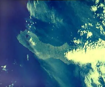 Space view of San Miguel